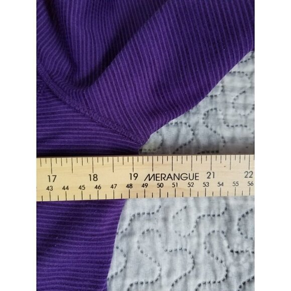 North Face Womens Purple Full Zip Lightweight Hoodie Size M - Picture 6 of 7